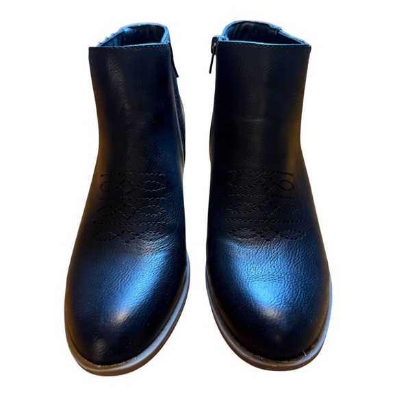 Frye and Co. Women's Jude Stacked Heel Booties - Black Size 9M - Picture 9 of 10